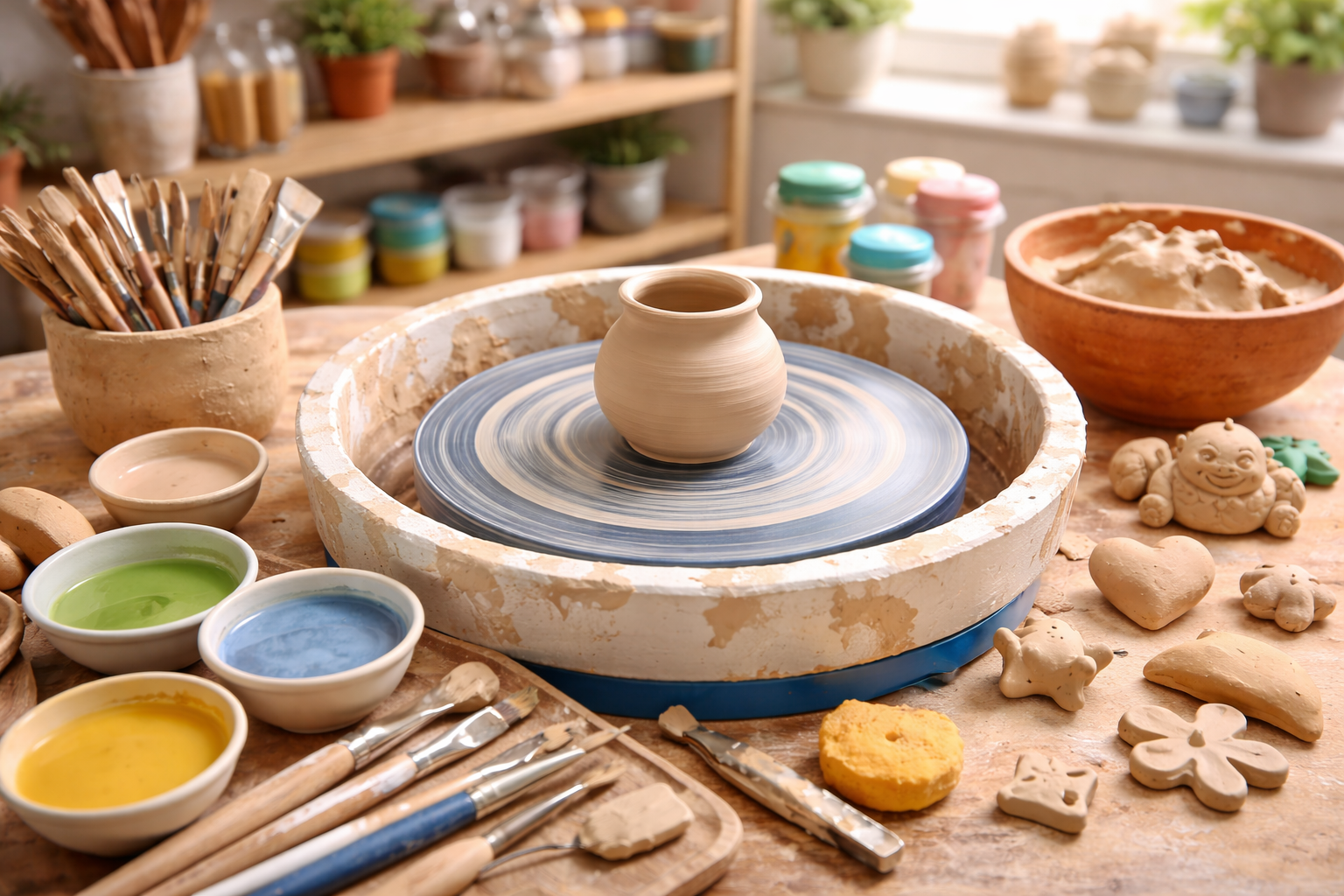 Keramika — práce s hlínou