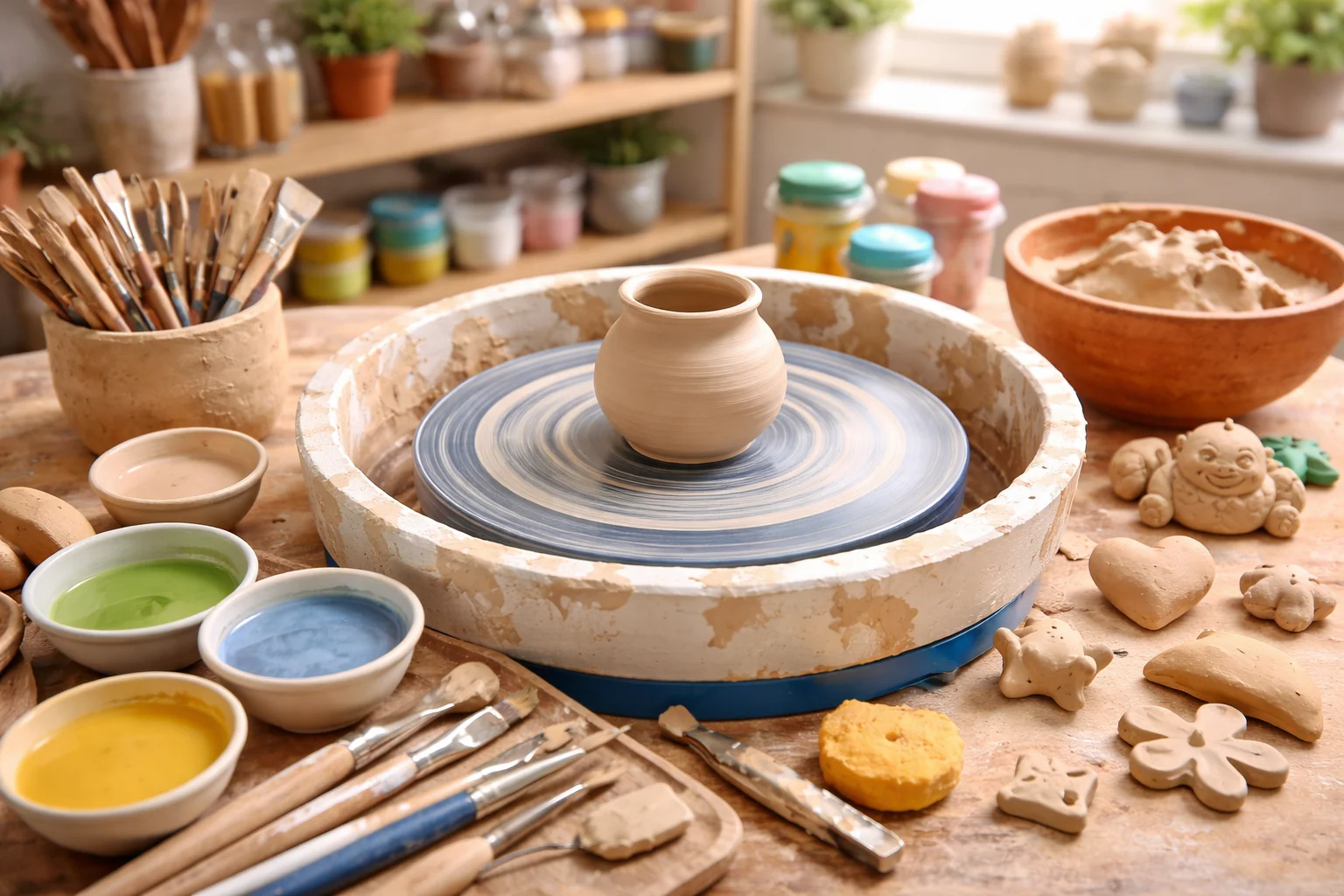 Keramika — práce s hlínou