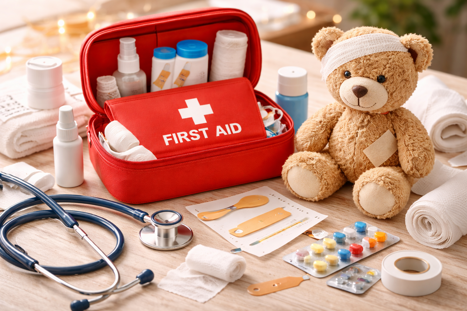 Malý záchranář — zdravotnické pomůcky