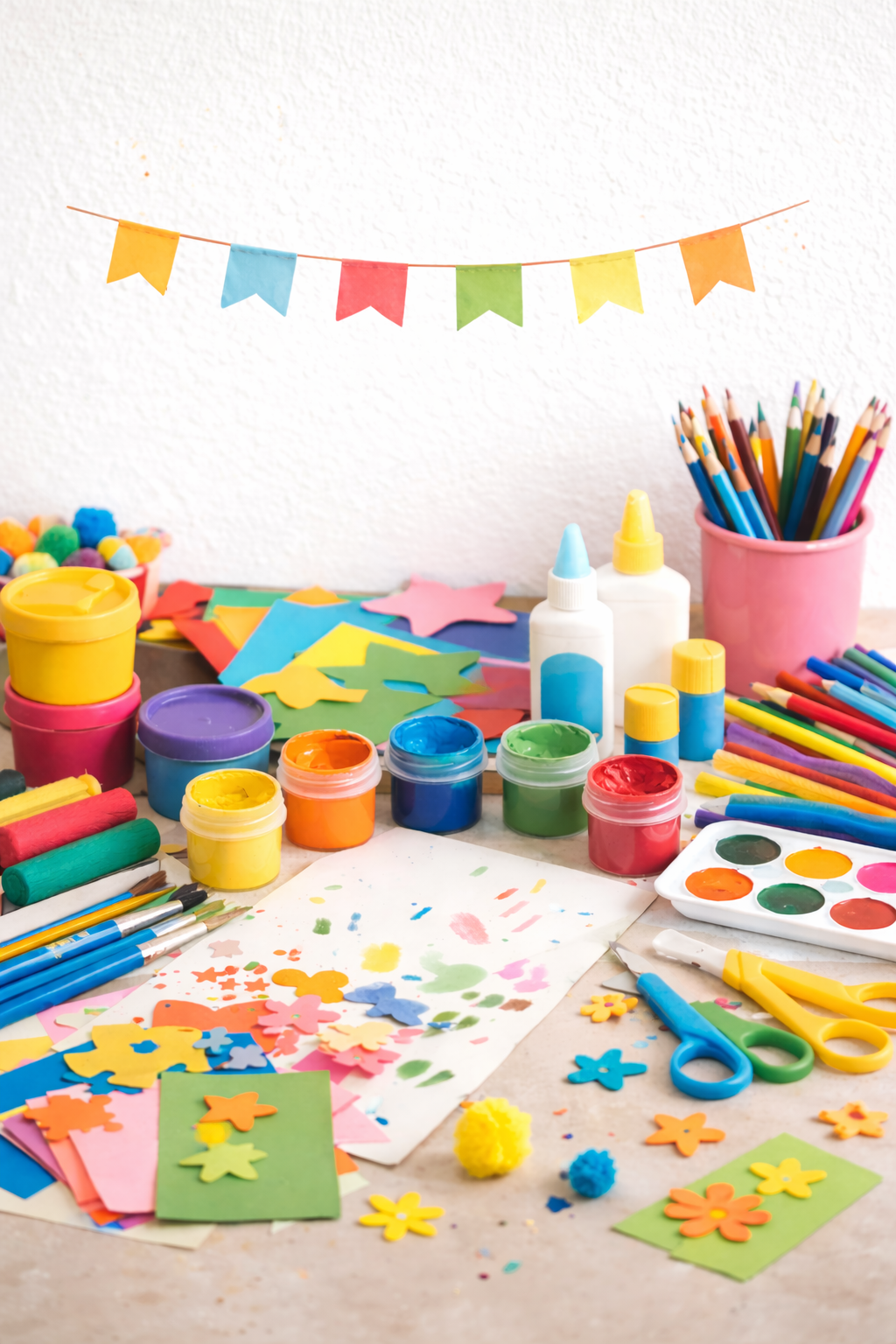 Tvořivé ručičky — kreativní pomůcky